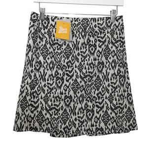RipSkirt Hawaii Sport Skirt A Line Black IKat Wrap Mini Skirt Womens XS NWT